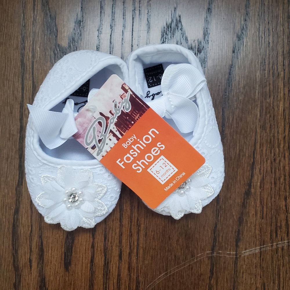Christening Baptism Flower Girl Shoes